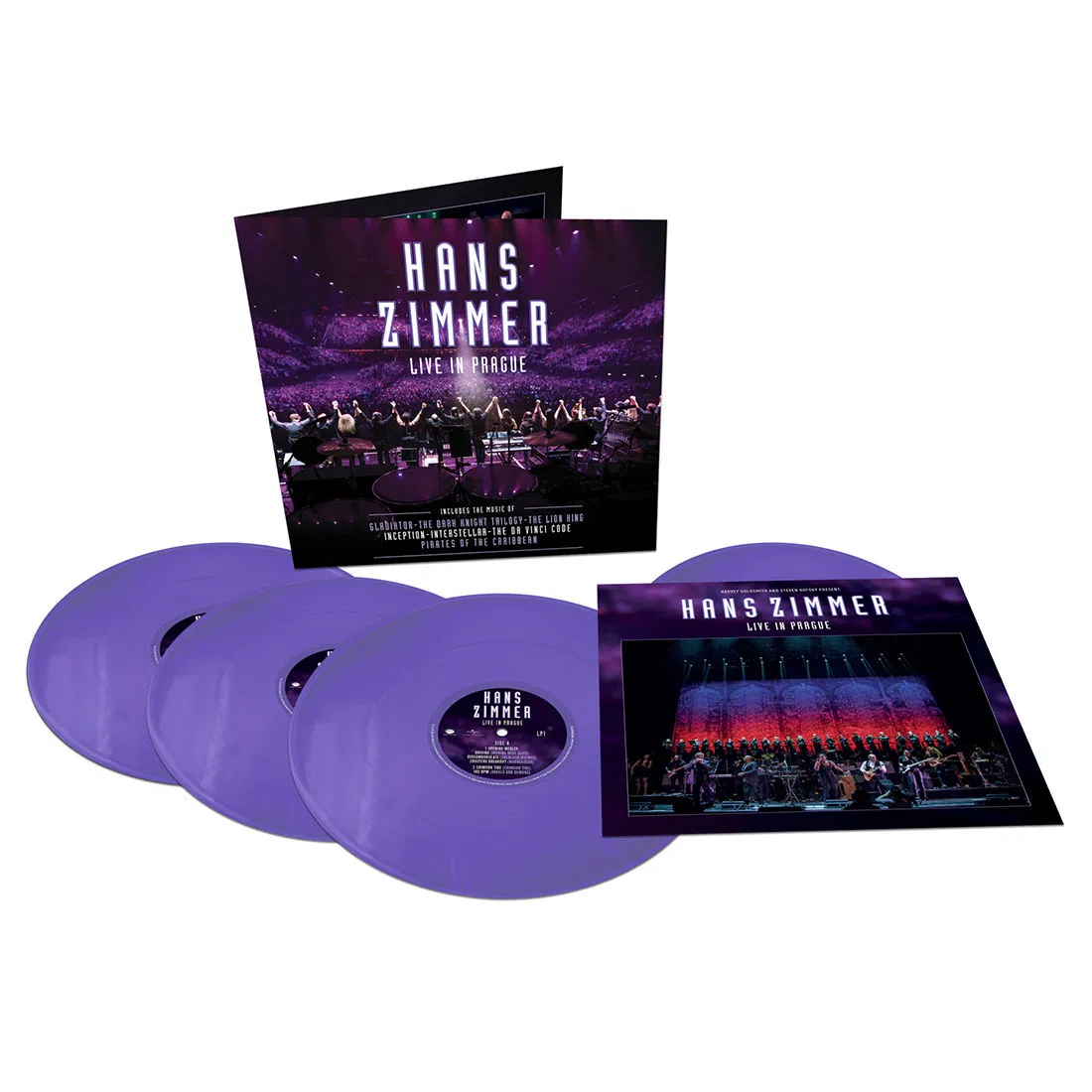 Vinyl Hans Zimmer - Live In Prague (Purple Vinyl)