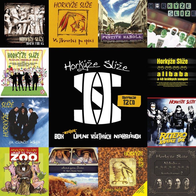 CD Horkýže Slíže - Box "zatial" úplne všetkých nahrávok