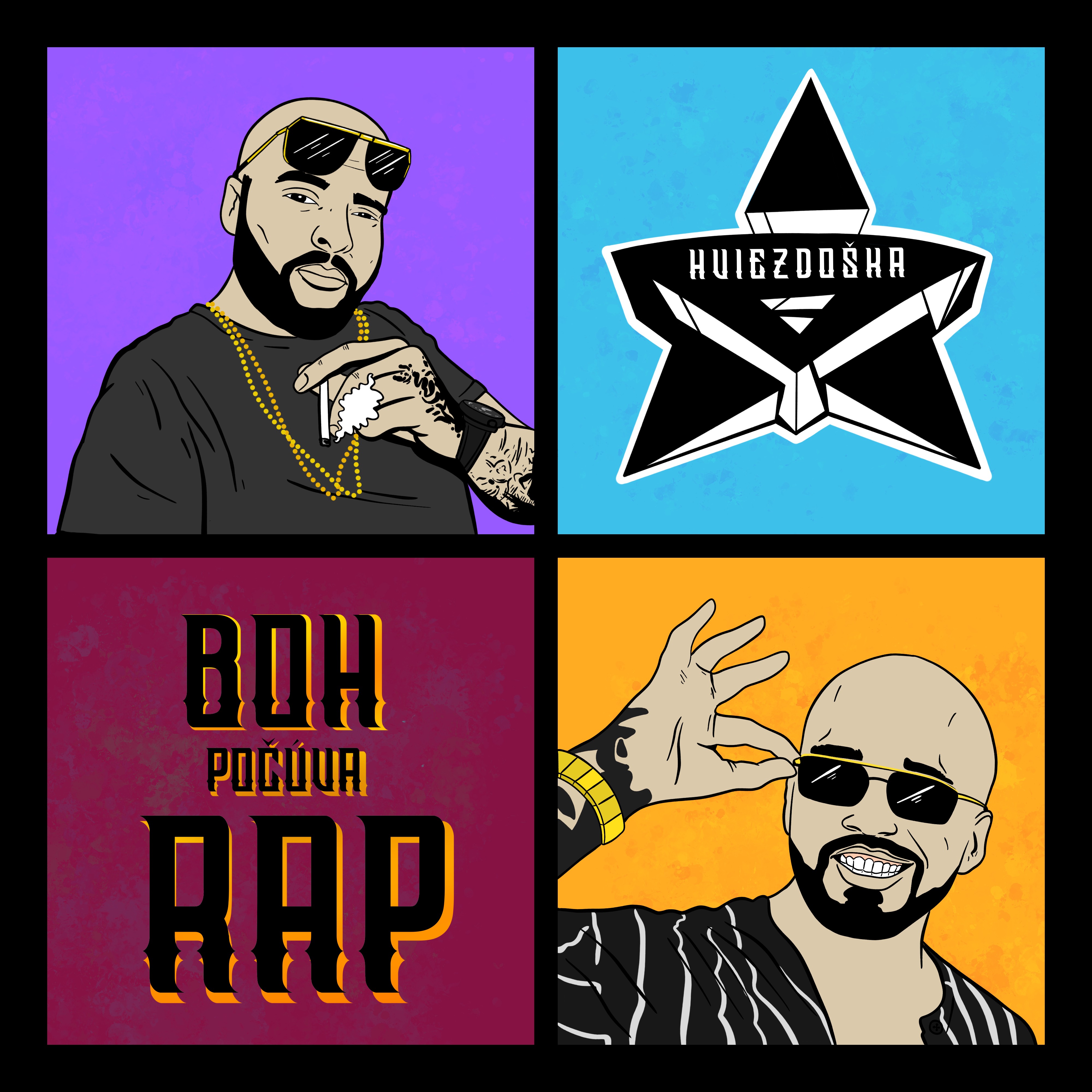 CD Hviezdoška - Boh počúva rap