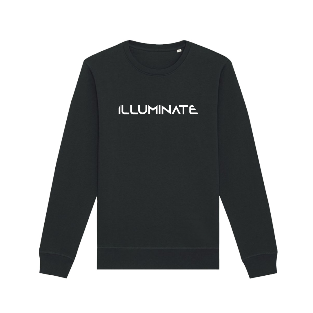 Crewneck ILLUMINATE - Illuminate, Unisex,Čierna,XXL