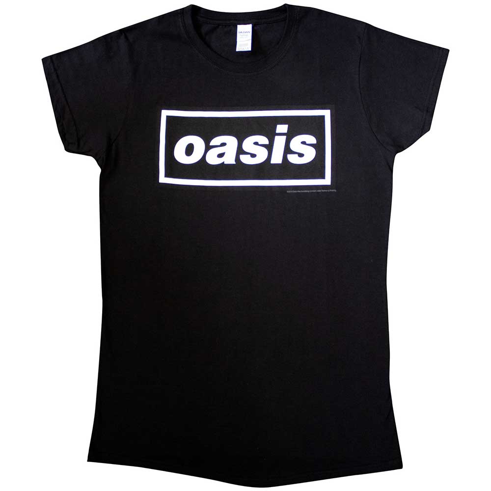 Tričko Oasis - Decca Logo, Žena,Čierna,XXL