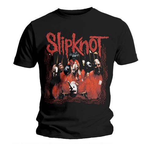 Tričko Slipknot - Band Frame, Unisex,Čierna,XXL