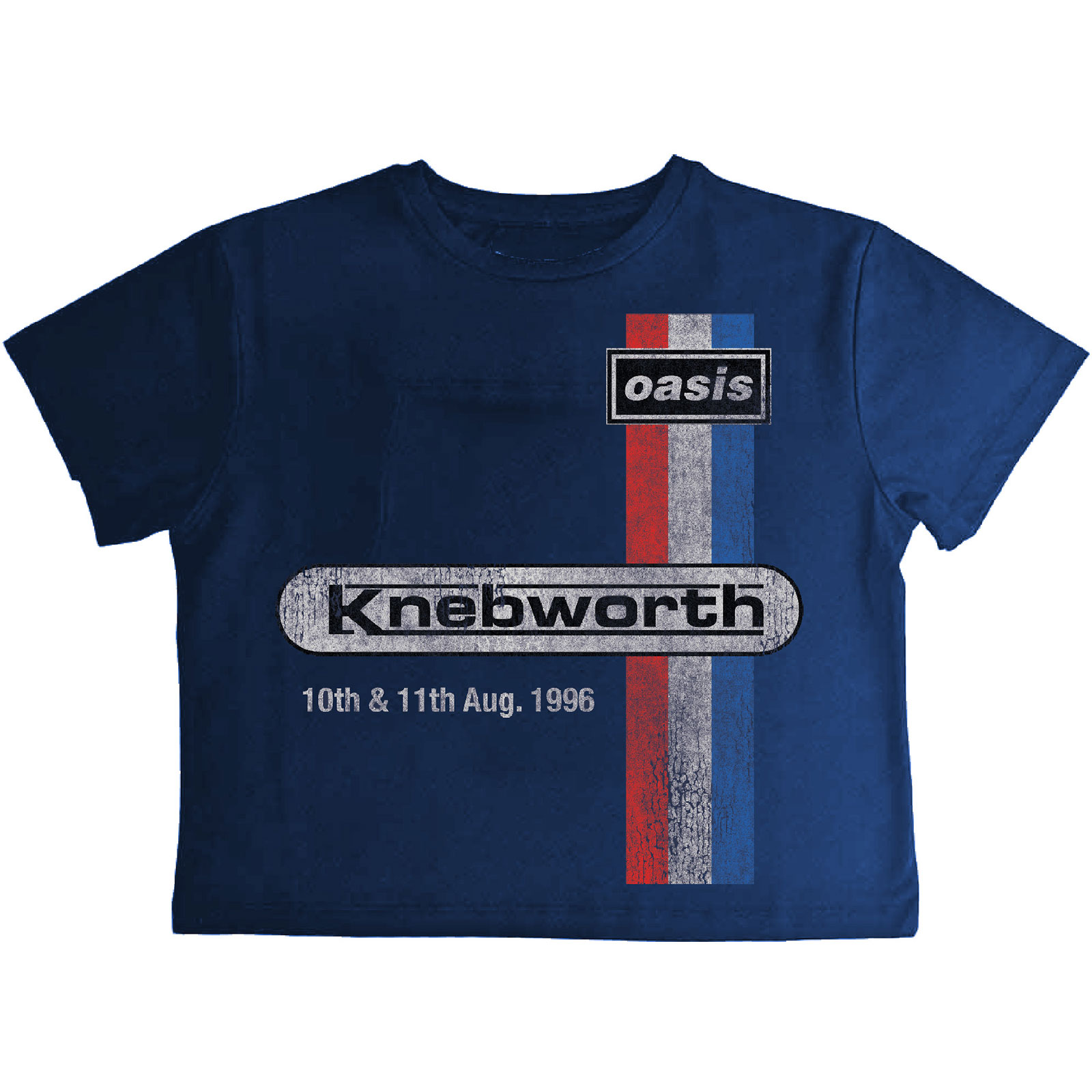 Tielko Oasis - Knebworth '96, Žena,Modrá,XXL