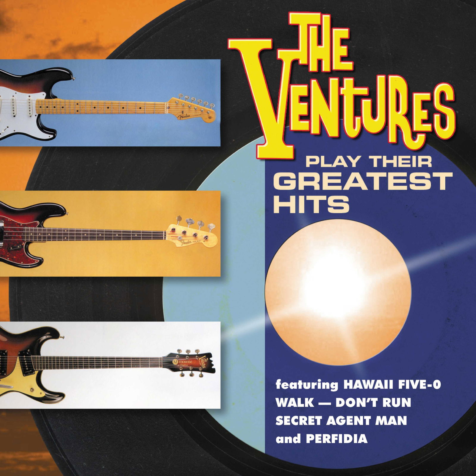 CD The Ventures - PLAY THEIR GREATEST HITS
