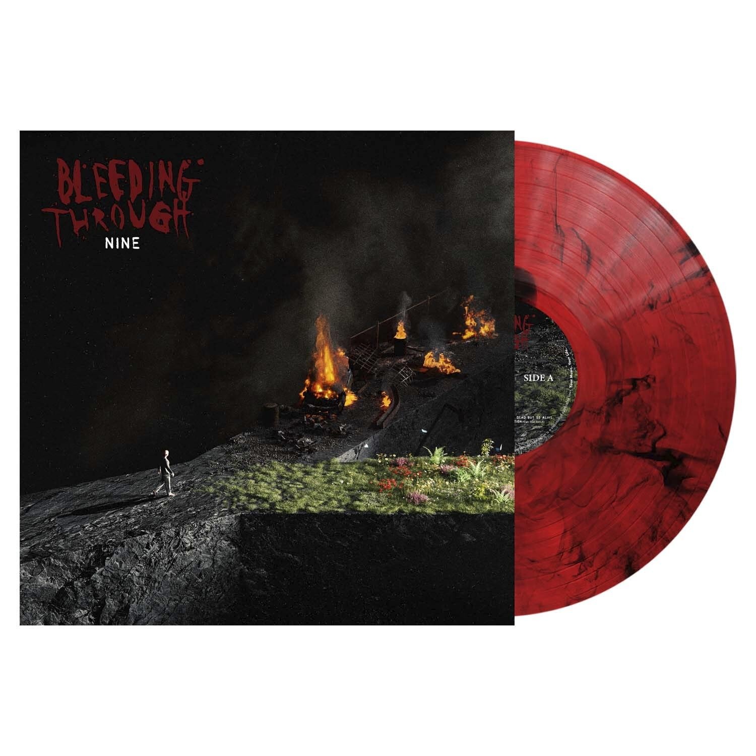 Vinyl Bleeding Through - NINE
