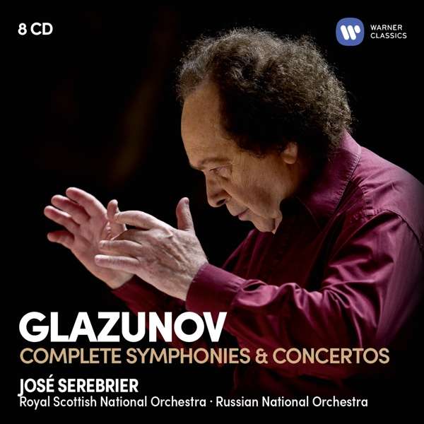 CD José Serebrier - GLAZUNOV: THE COMPLETE SYMPHONIES & CONCERTOS