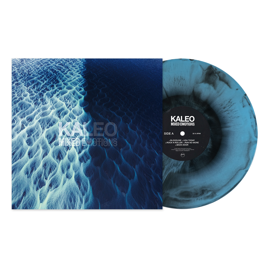 Vinyl Kaleo - MIXED EMOTIONS (LIMITED BLACK/BLUE VINYL)