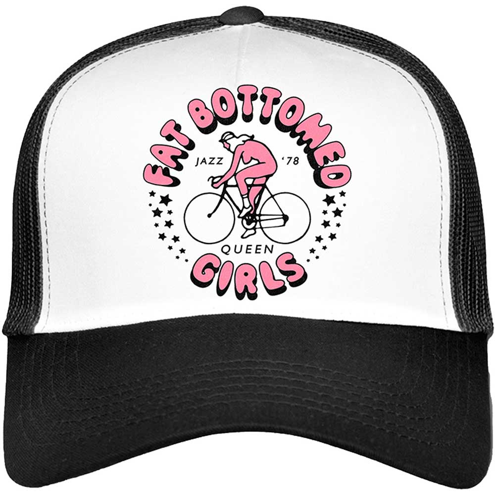 Šiltovka Queen - Fat Bottomed Girls, Unisex,Čierna/biela,Univerzálna