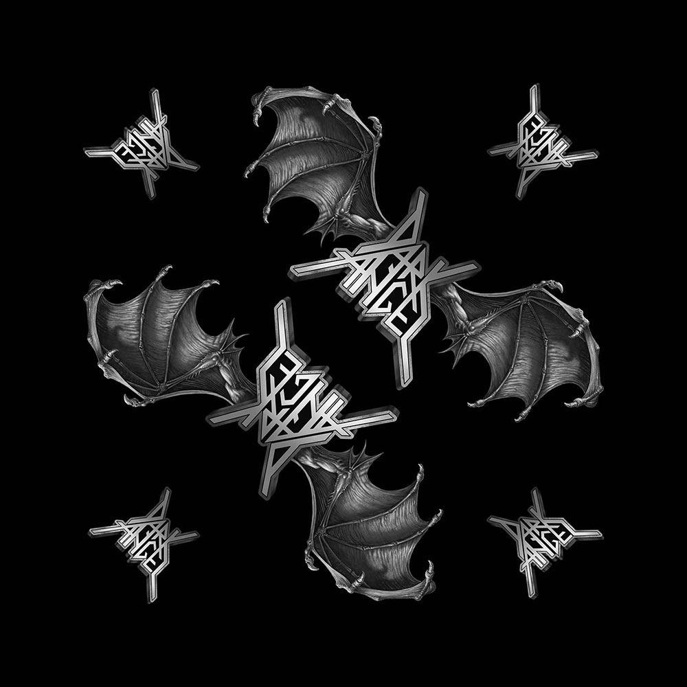 Šatka Dark Angel - Logo, Unisex,Čierna,Univerzálna