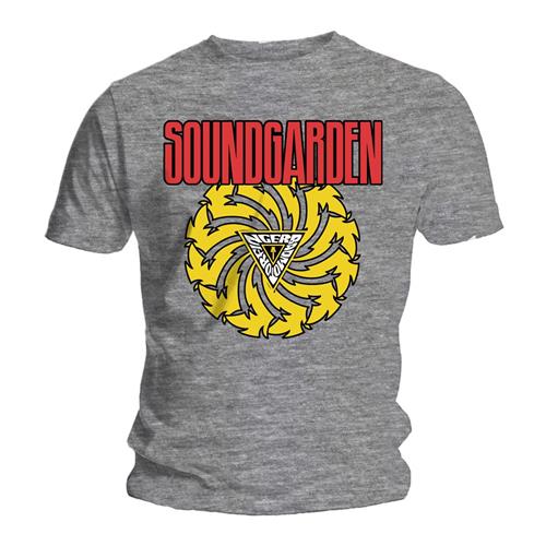 Tričko Soundgarden - Badmotorfinger V.1, Unisex,Šedá,XXL