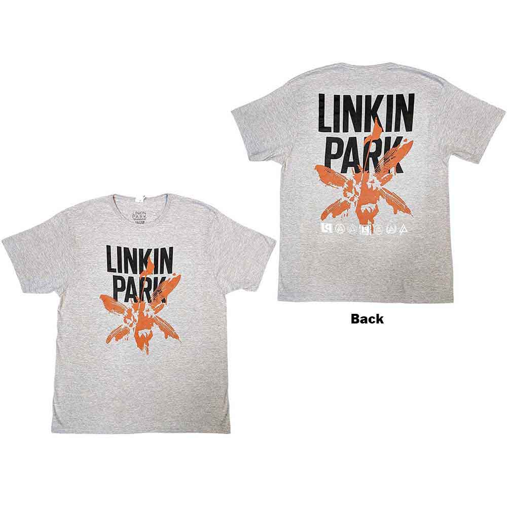 Tričko Linkin Park - Soldier Icons, Unisex,Šedá,S