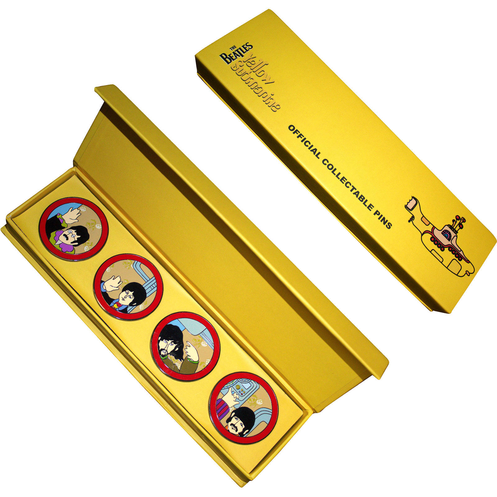 Odznak The Beatles - Yellow Submarine Portholes