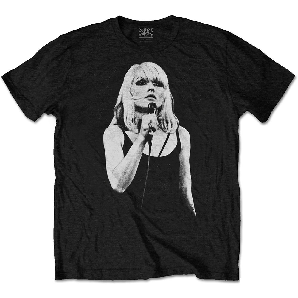 Tričko Debbie Harry - Open Mic., Unisex,Čierna,L