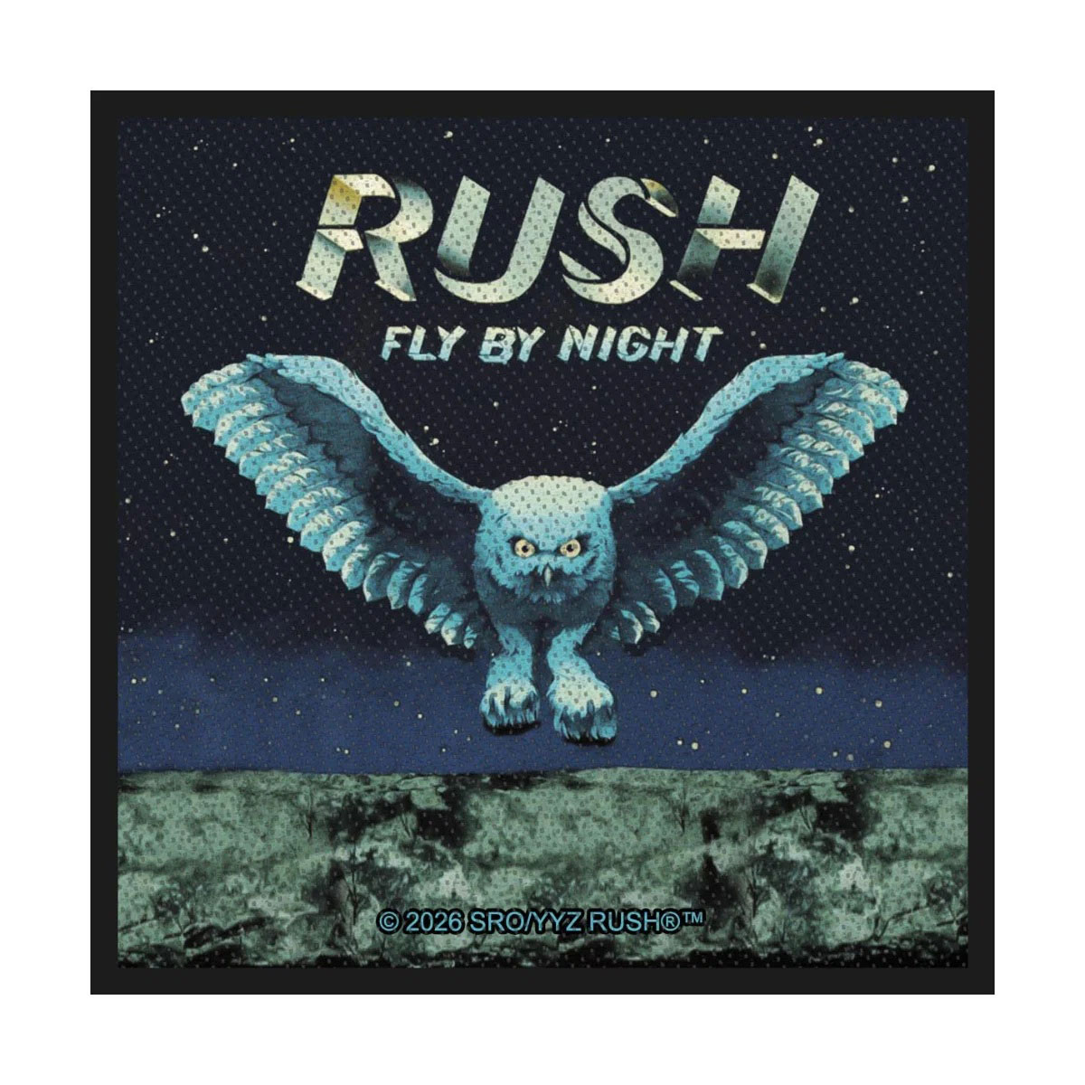 Nažehlovačka Rush - Fly By Night