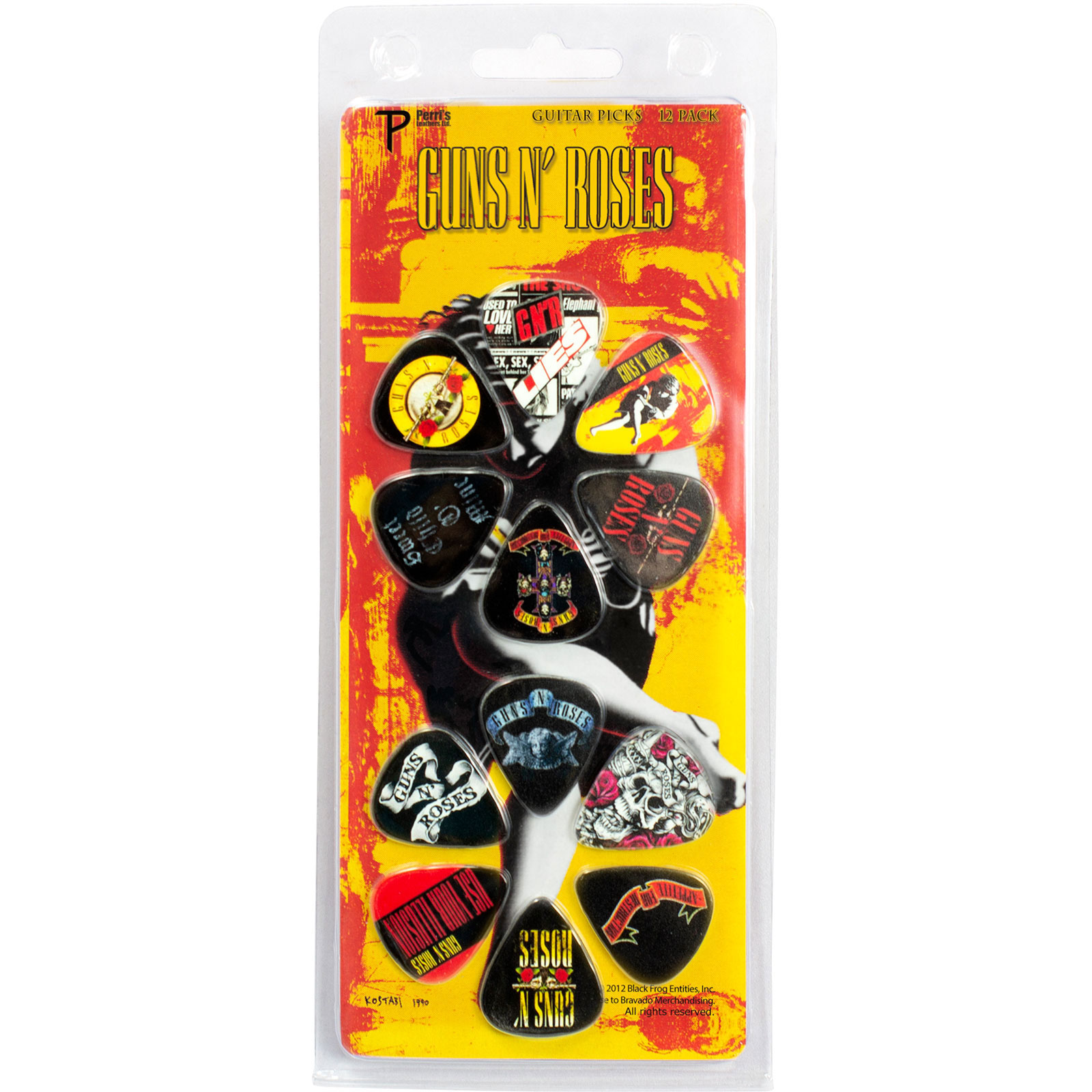Brnkadlo Guns N’ Roses - Album Covers 12-Pack, Multicolor,Univerzálna
