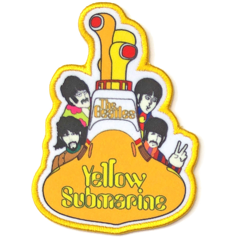Nažehlovačka The Beatles - Yellow Submarine All Aboard