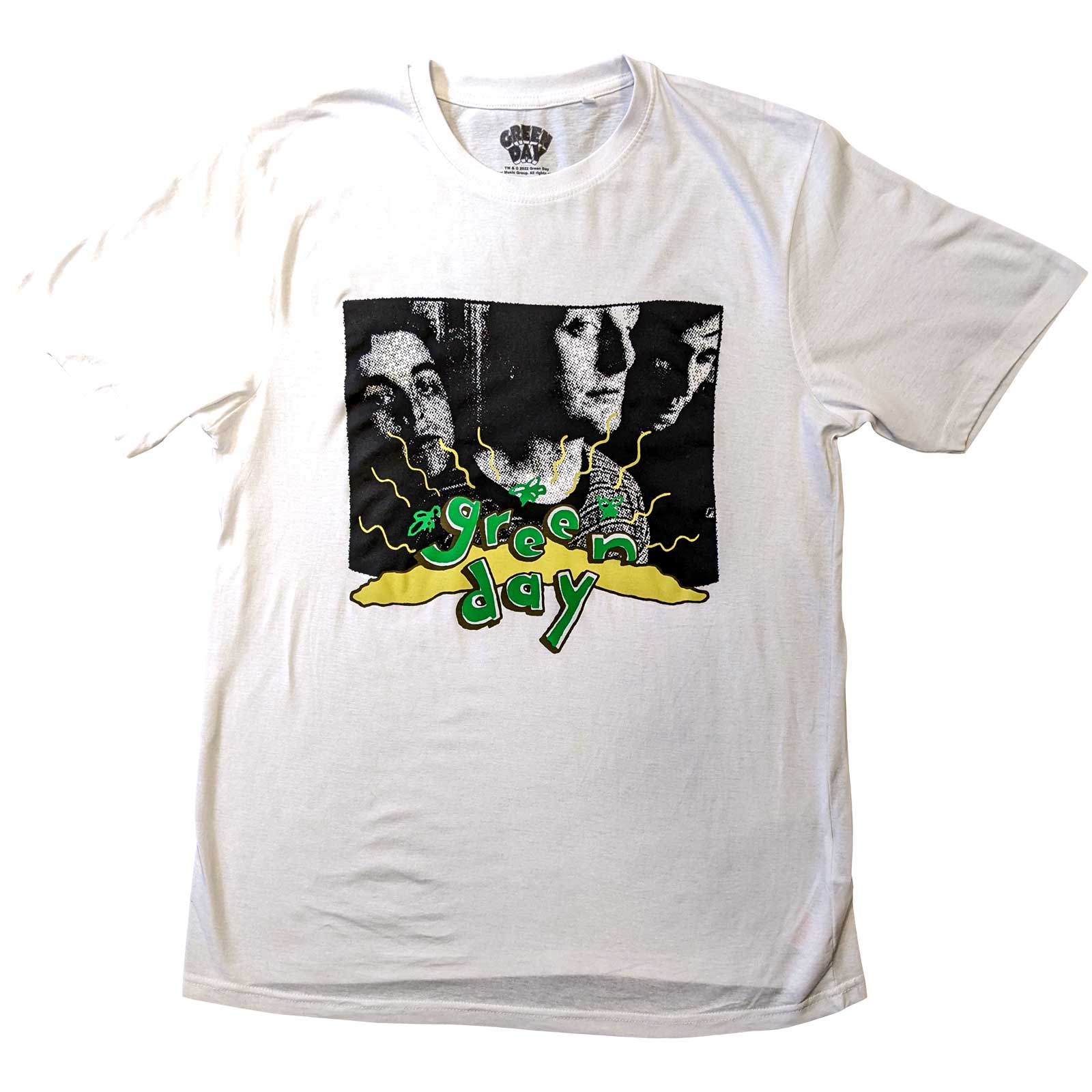 Tričko Green Day - Dookie Photo, Unisex,Biela,XXL