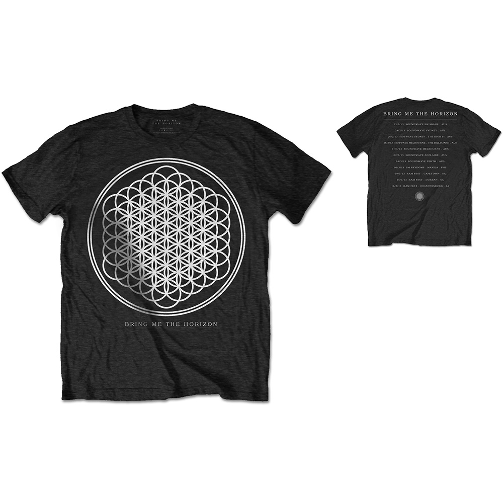 Tričko Bring me the horizon - Sempiternal Tour, Unisex,Čierna,XXL
