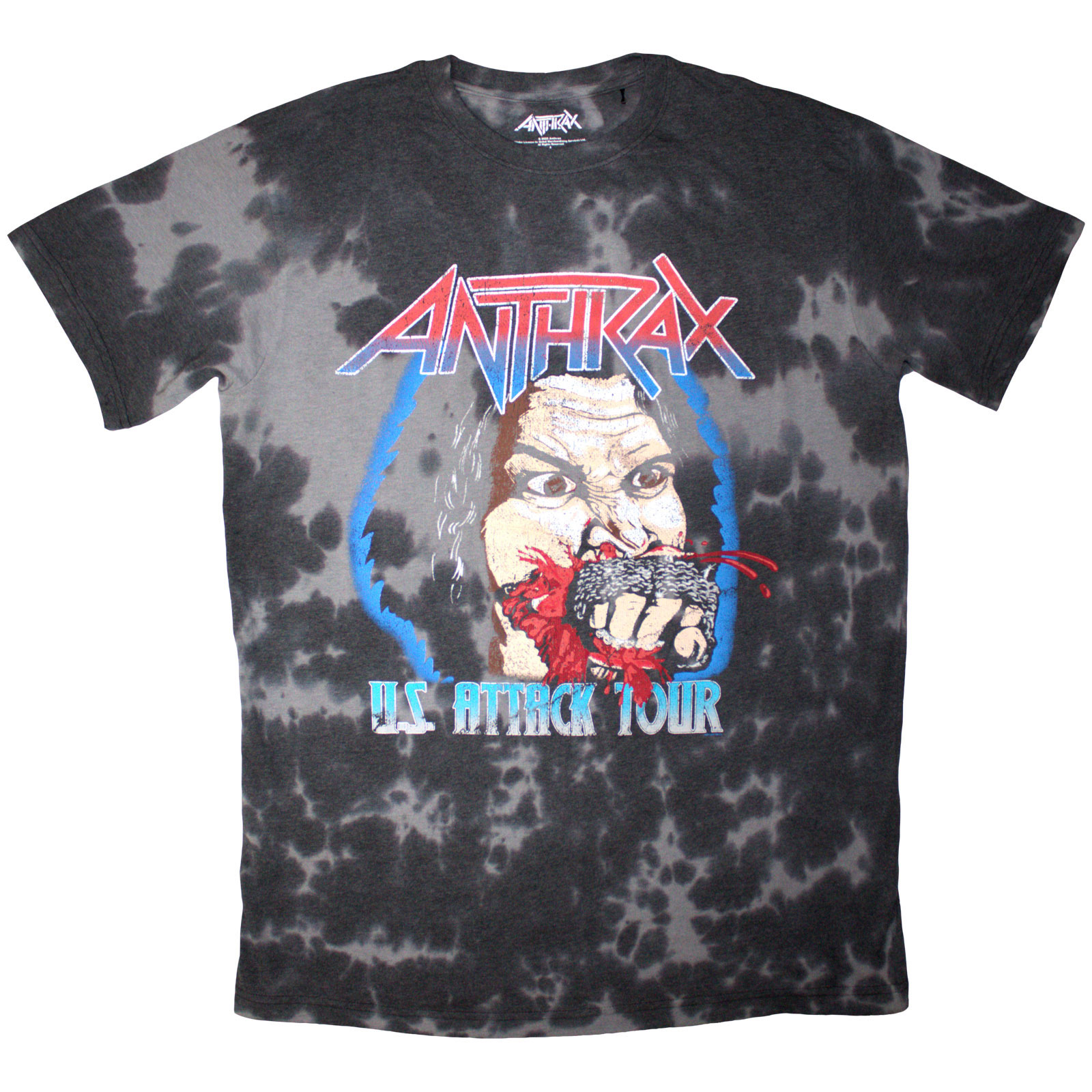 Tričko Anthrax - Fistful Of Metal, Unisex,Čierna,XXL