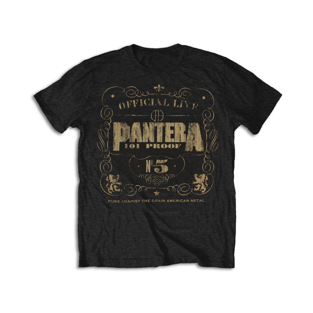 Tričko Pantera - 101 Proof, Unisex,Čierna,XXL