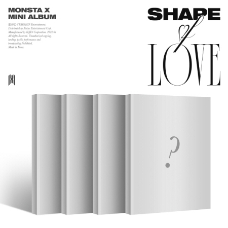 CD Monsta X - SHAPE OF LOVE