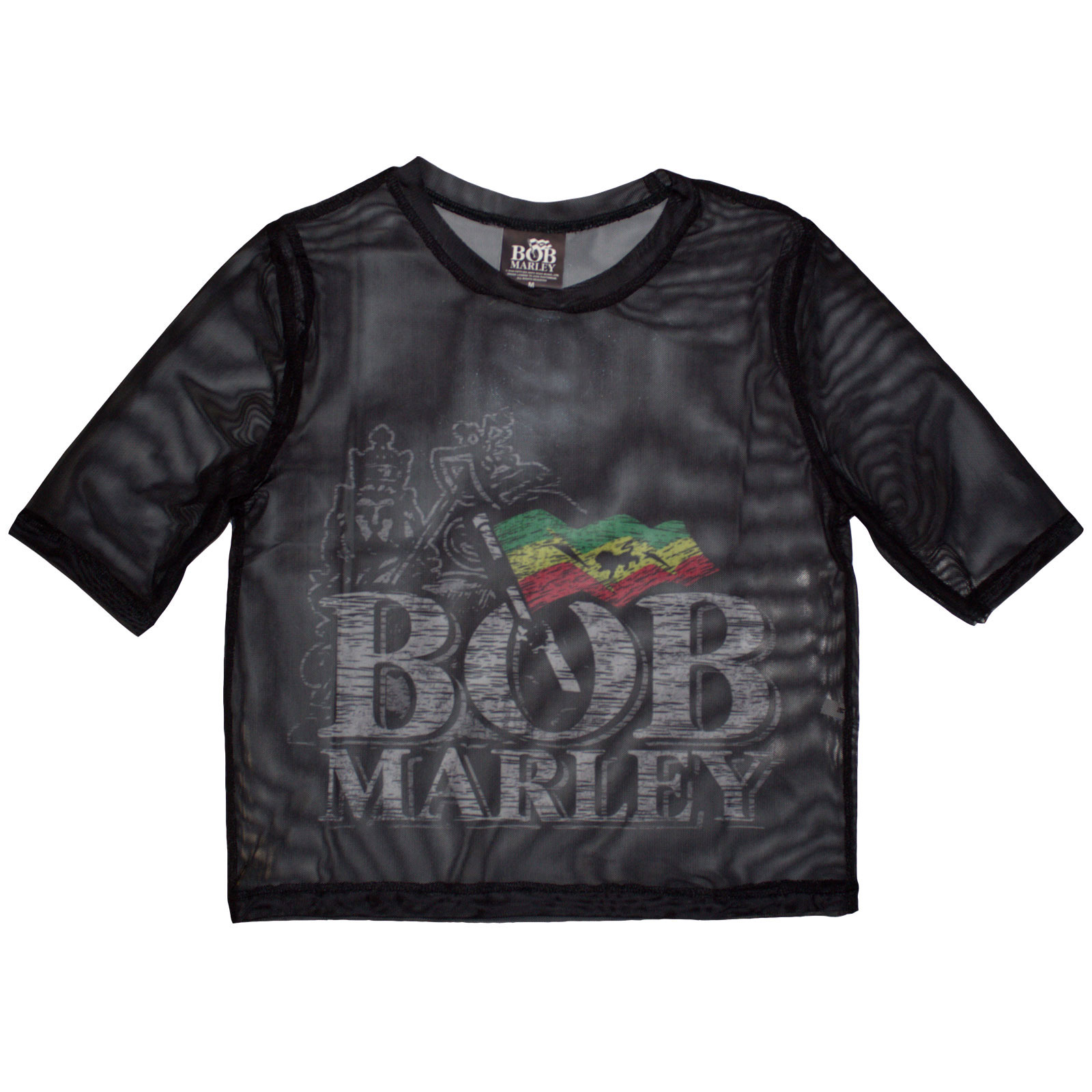Tielko Bob Marley - Logo, Žena,Čierna,XXL