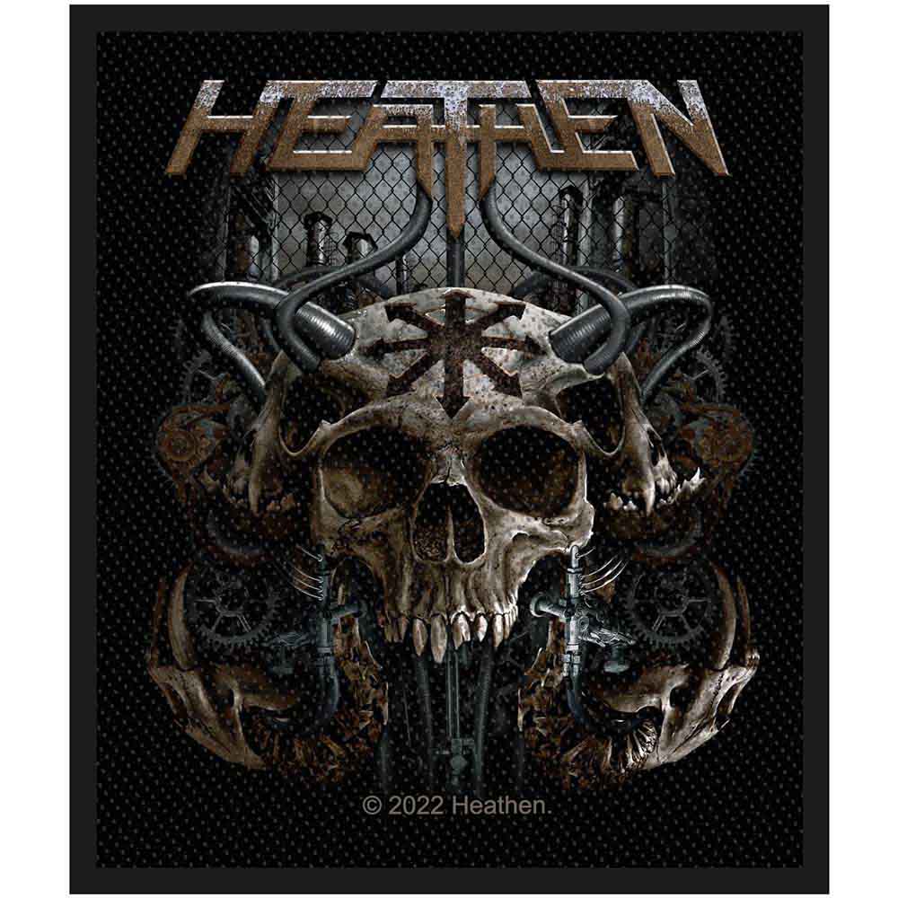 Nažehlovačka Heathen - Chaos Of Evolution