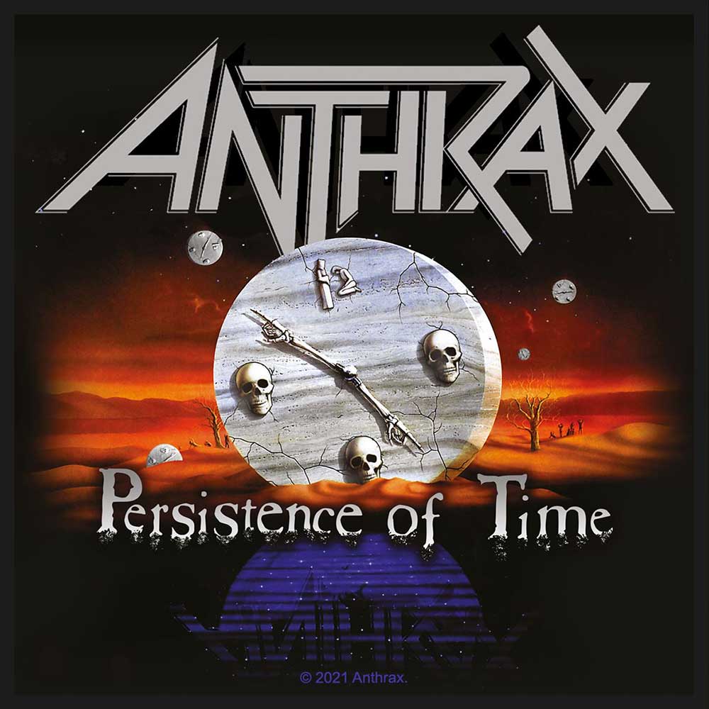 Nažehlovačka Anthrax - Persistance of Time