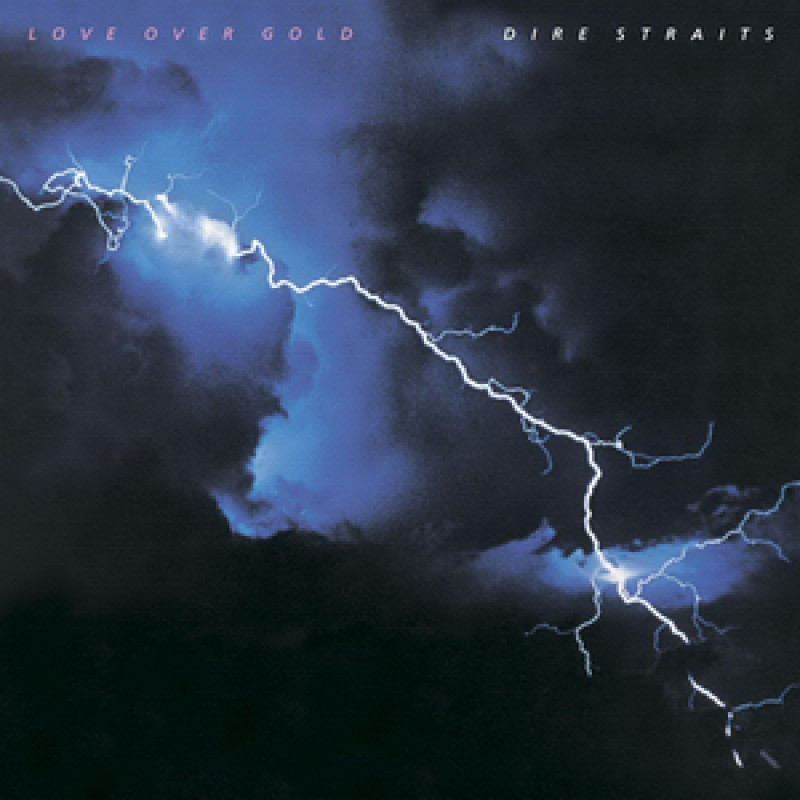 CD Dire Straits - LOVE OVER GOLD