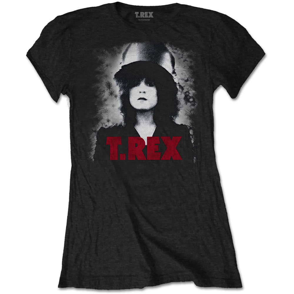 Tričko T. Rex - Slider, Žena,Čierna,4XL