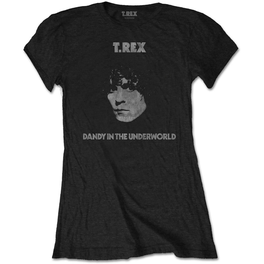 Tričko T. Rex - Dandy, Žena,Čierna,XXL