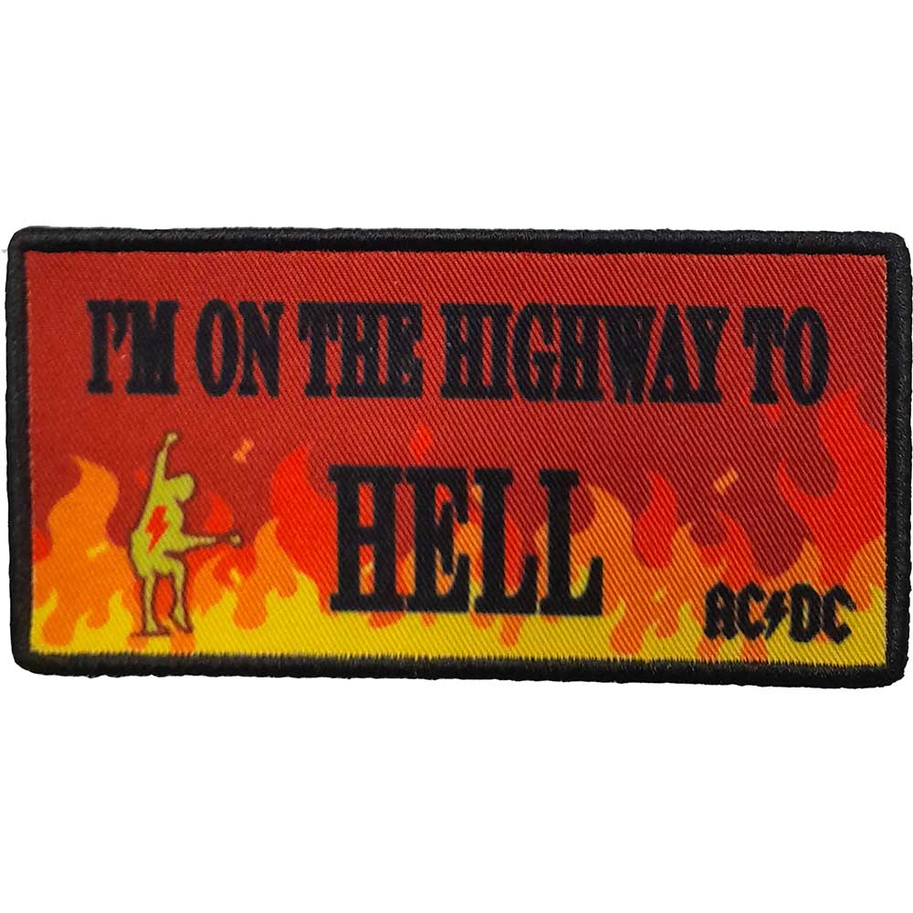 Nažehlovačka AC/DC - Highway To Hell Flames