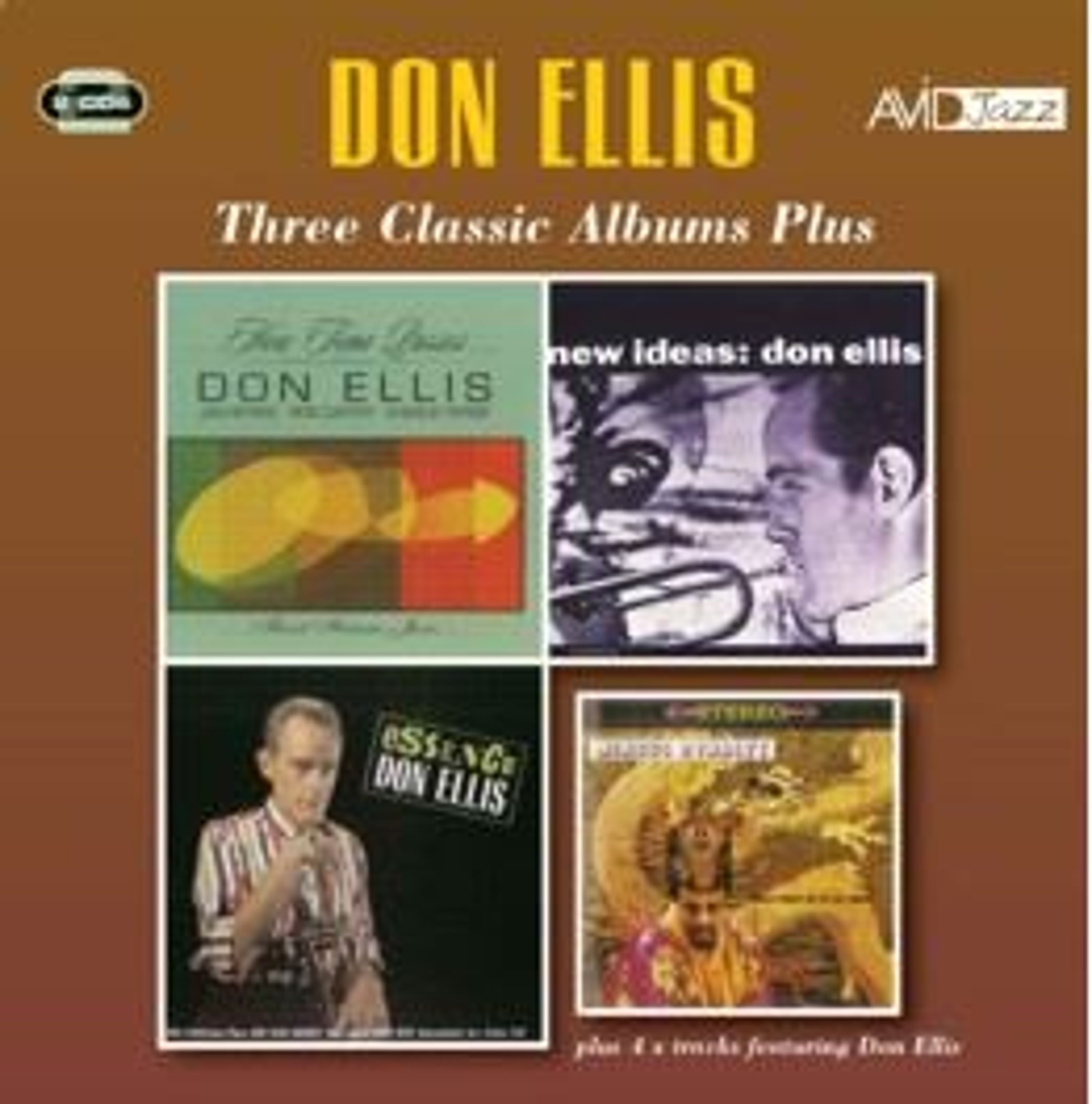 CD Don Ellis - ELLIS, DON - THREE CLASSIC ALBUMS PLUS