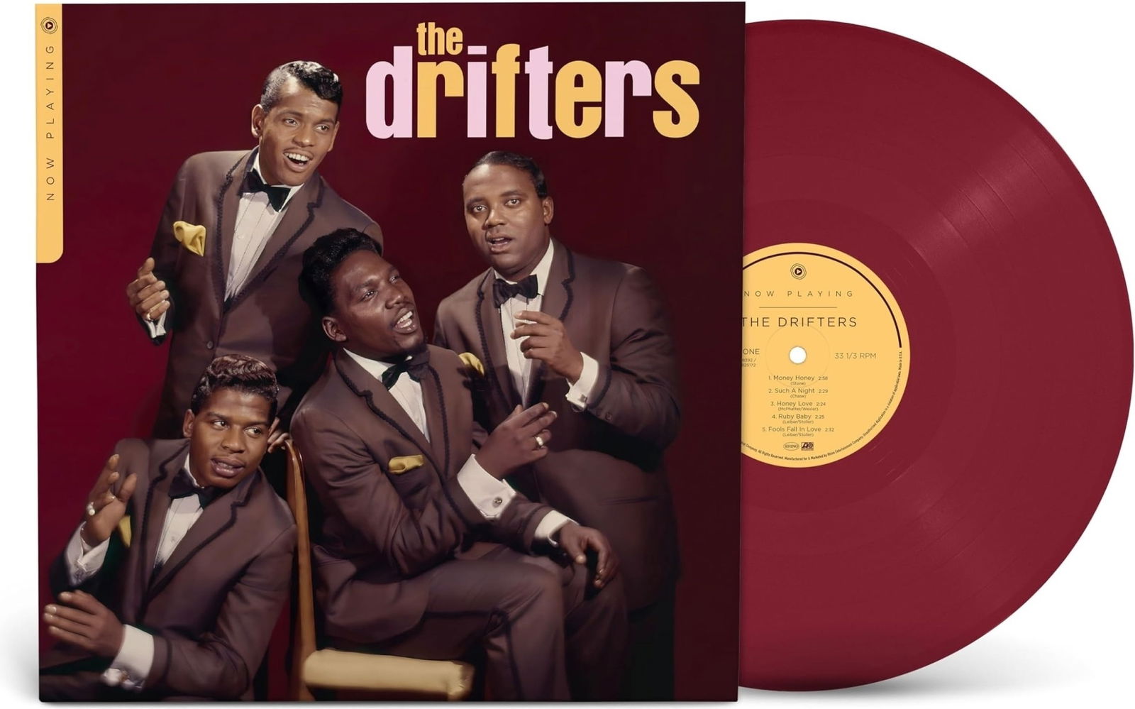 Vinyl The Drifters - NOW PLAYING (LIMITED PINK VINYL)