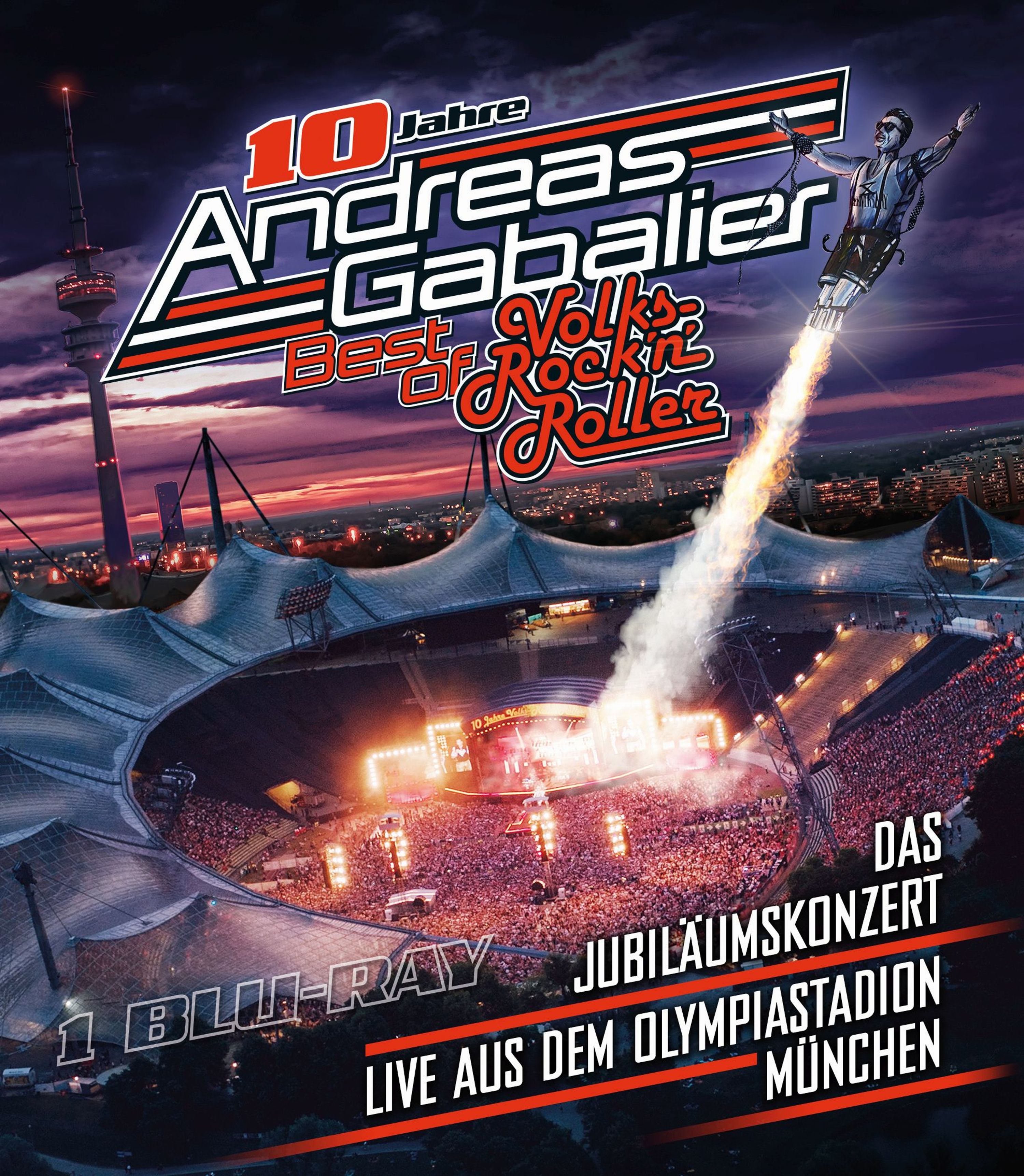 Blu-ray Andreas Gabalier - BEST OF VOLKS-ROCK'N'ROLLER - DAS JUBILAUMSKONZERT