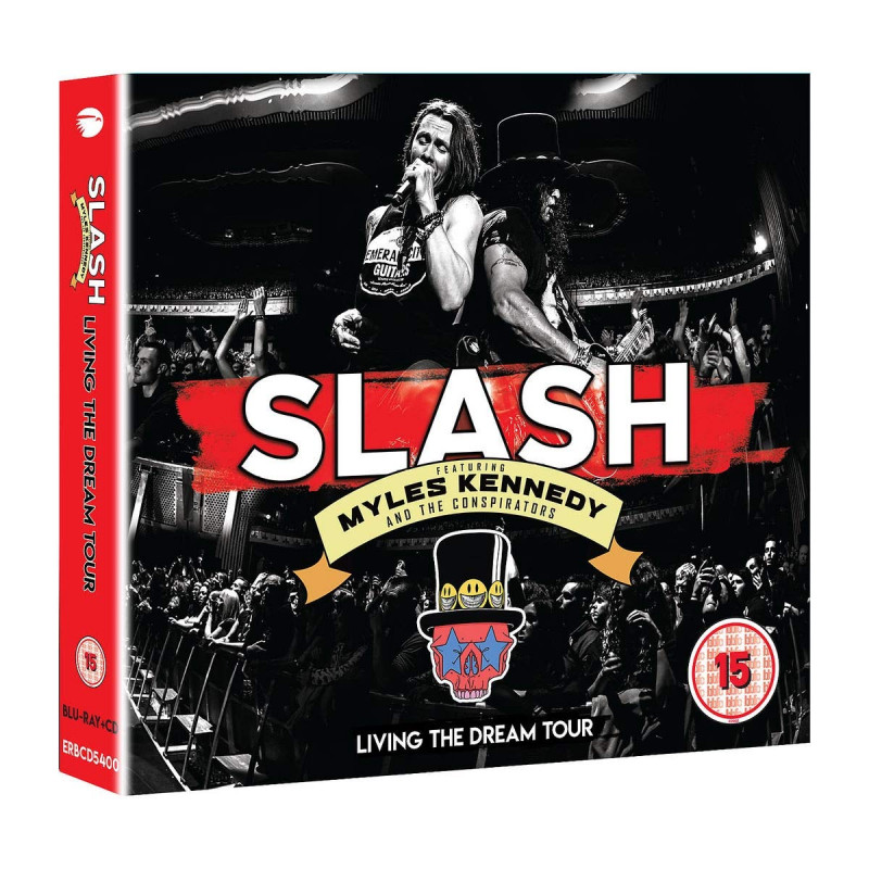 DVD Slash featuring Myles Kennedy & The Conspirators - LIVING THE DREAM TOUR/2CD