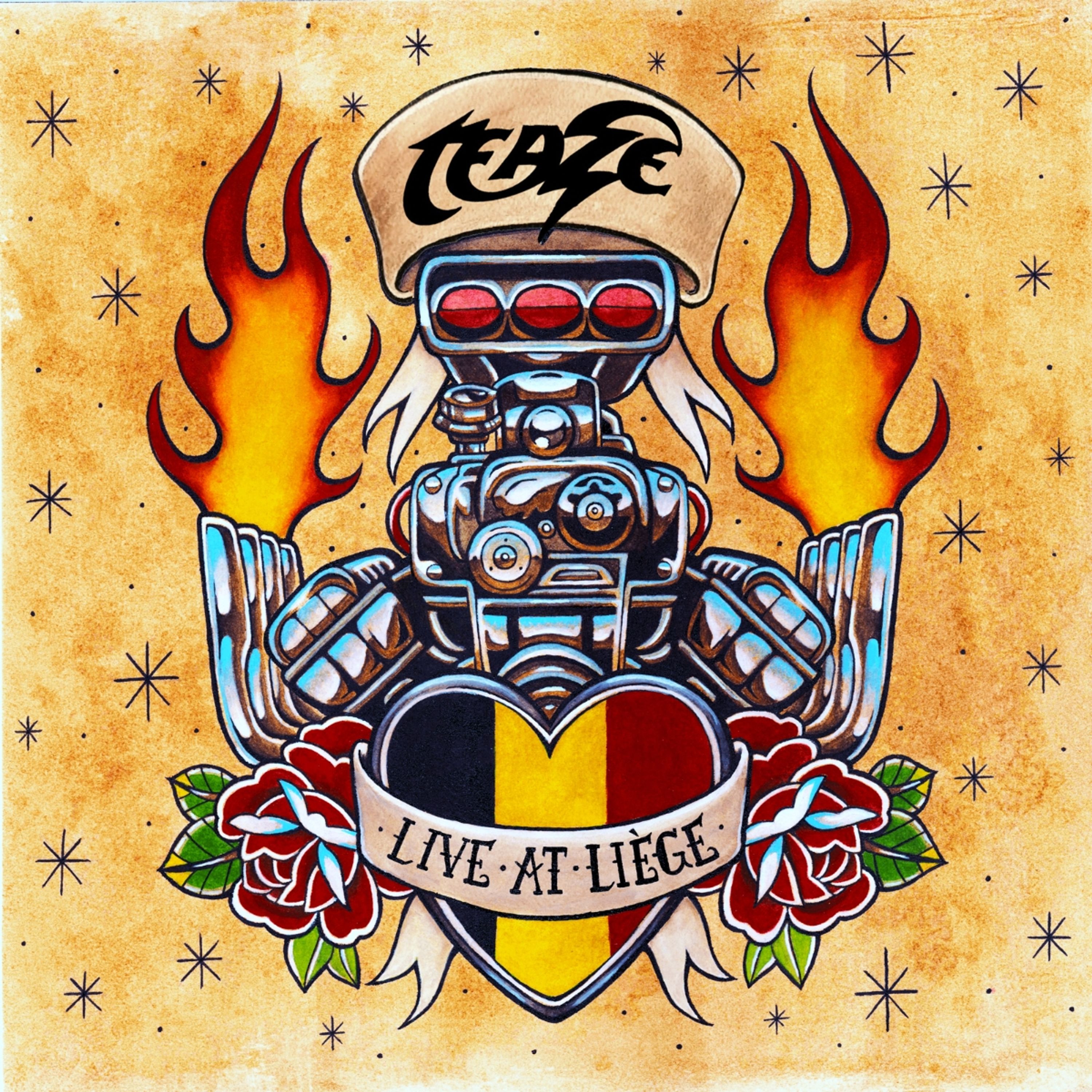 CD Teaze - LIVE IN LIEGE