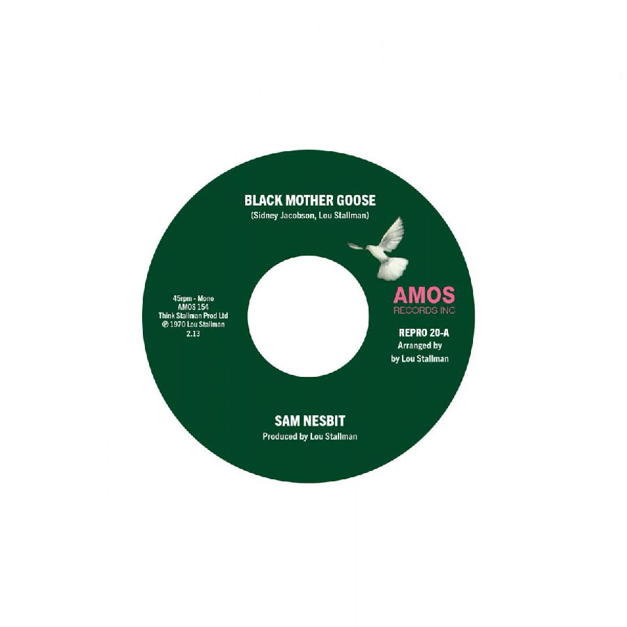 Vinyl Sam Nesbit - 7-BLACK MOTHER GOOSE / CHASE THOSE