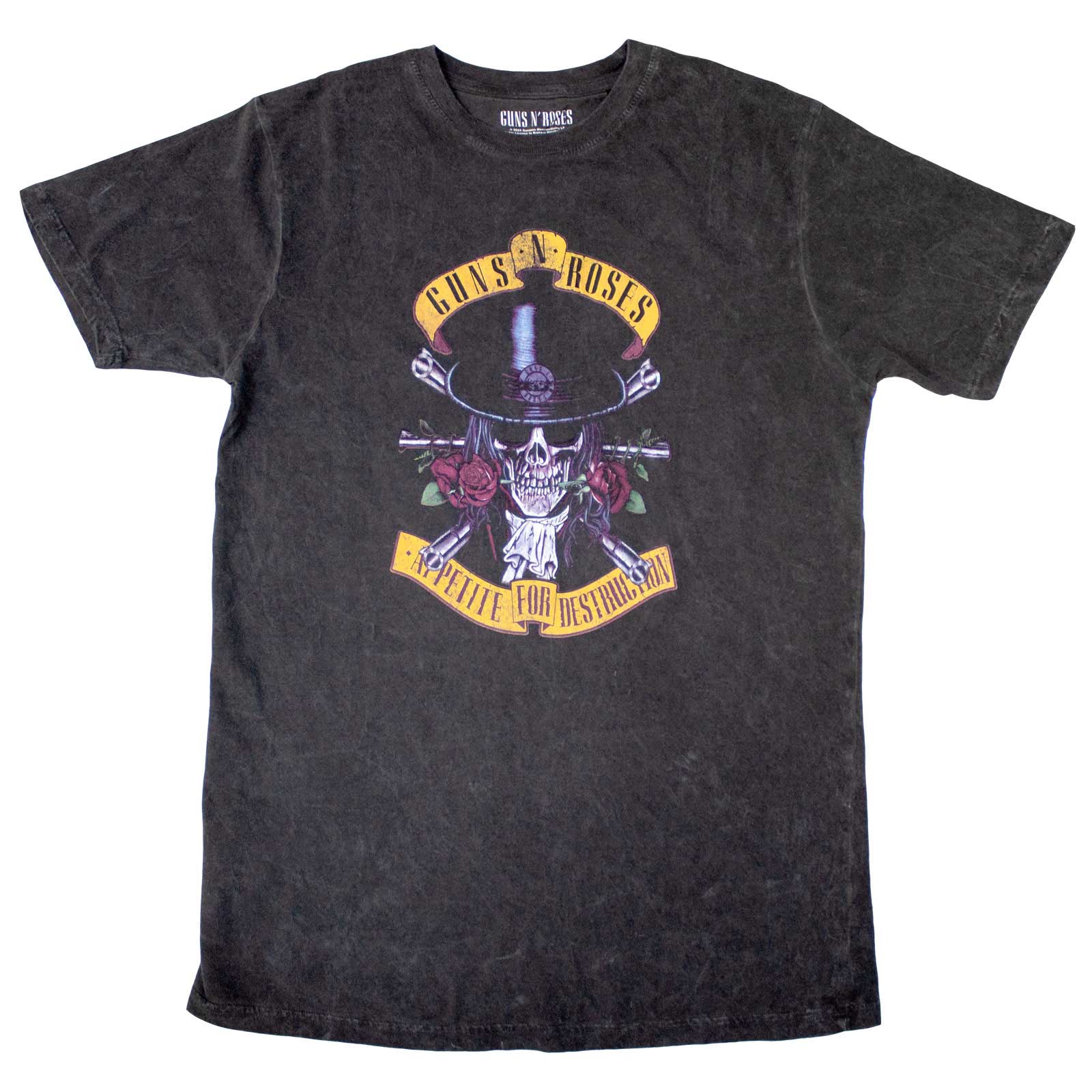 Tričko Guns N’ Roses - Appetite Washed, Unisex,Čierna,M