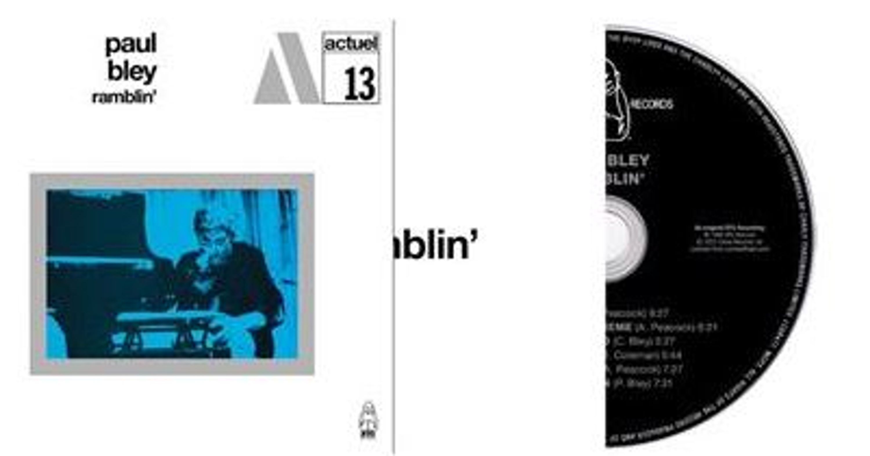 CD Paul Bley - RAMBLIN'