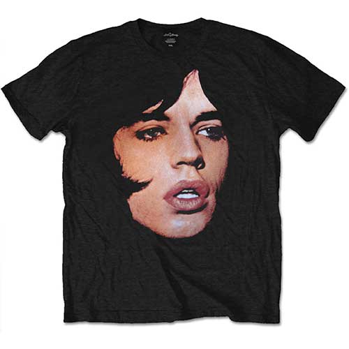 Tričko The Rolling Stones - Mick Portrait, Unisex,Čierna,XL