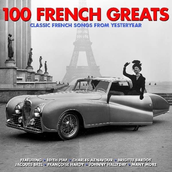 CD Rôzni umelci - 100 FRENCH GREATS