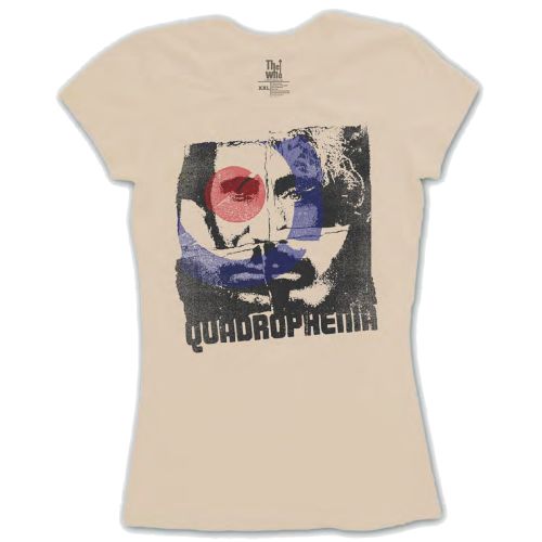 Tričko The Who - Four Square, Žena,Natural,XL