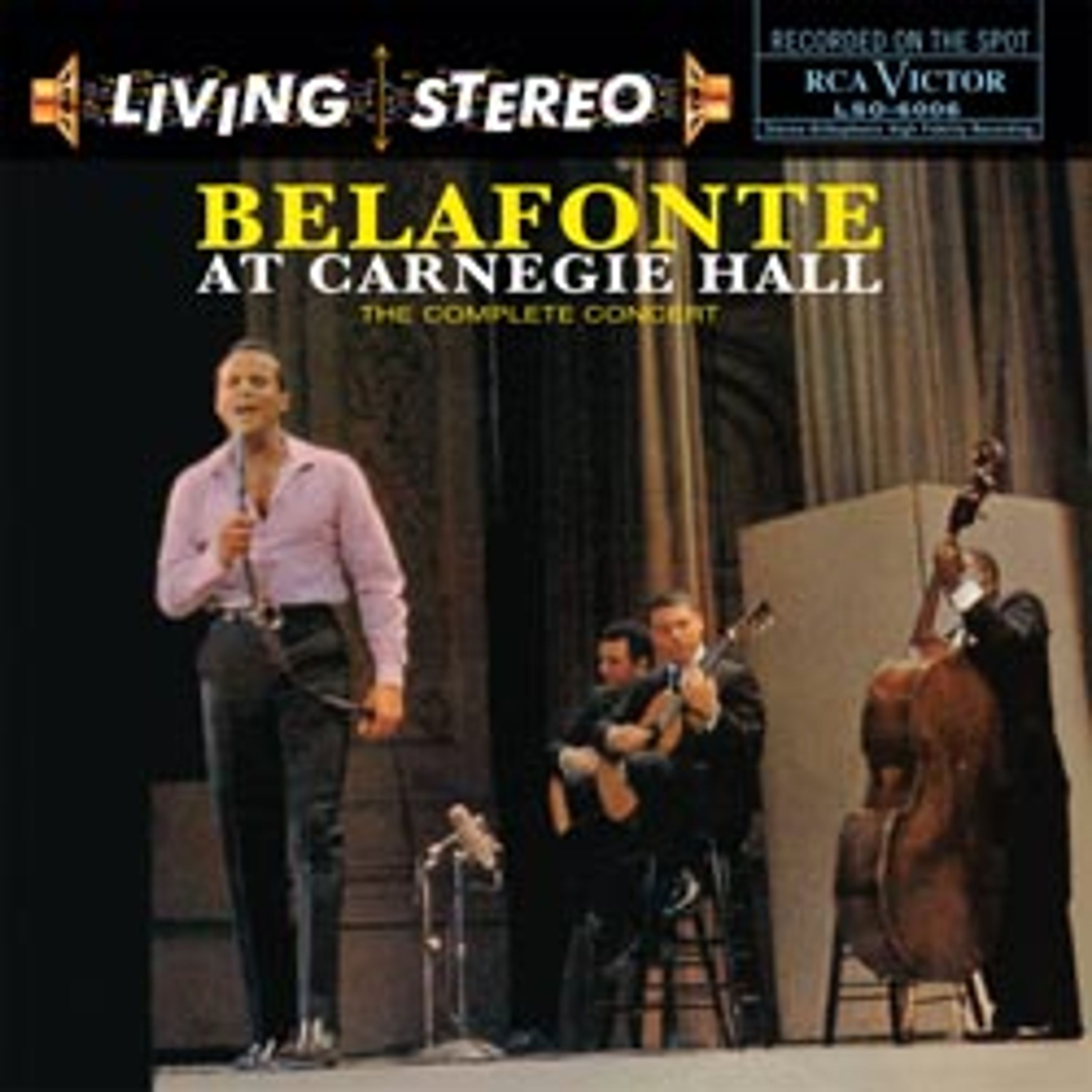 Vinyl Harry Belafonte - BELAFONTE AT CARNEGIE ...