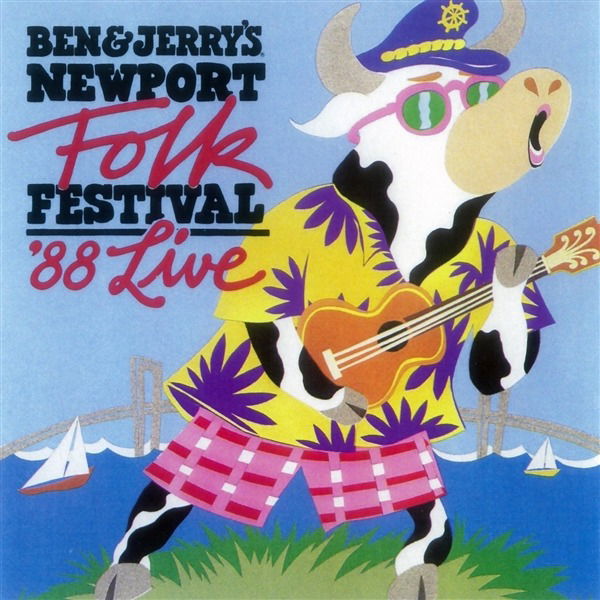 CD Various Artists - BEN AND JERRY'S NEWPORT FOLK FESTIVAL: '88 LIVE
