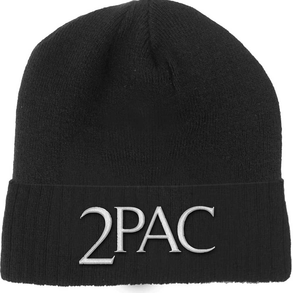 Čapica 2Pac - Logo, Unisex,Čierna,Univerzálna