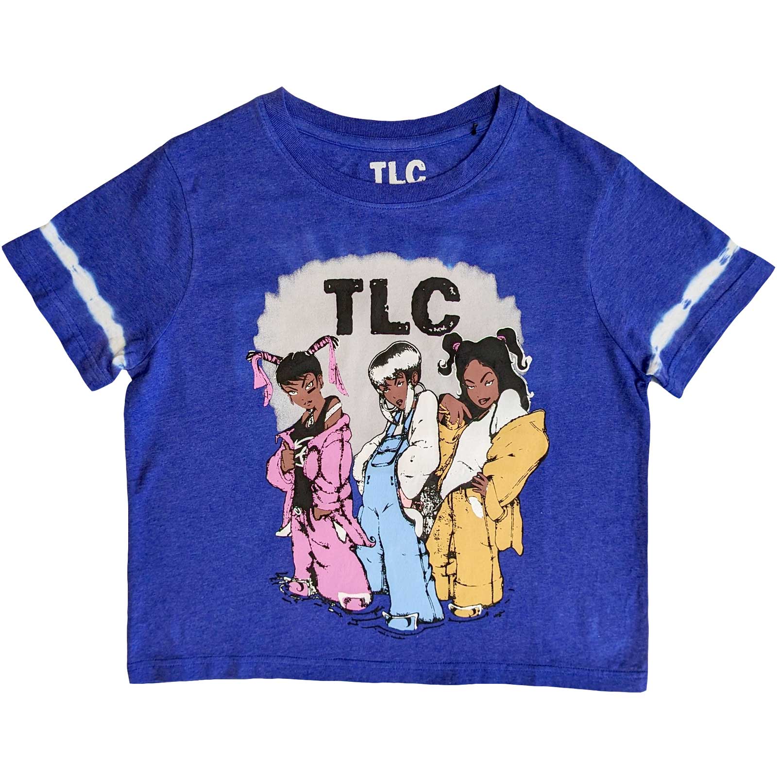 Tielko TLC - Cartoon, Žena,Modrá,XXL