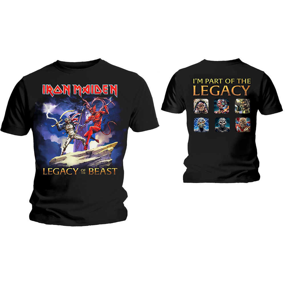 Tričko Iron Maiden - Legacy Beast Fight, Unisex,Čierna,XXL