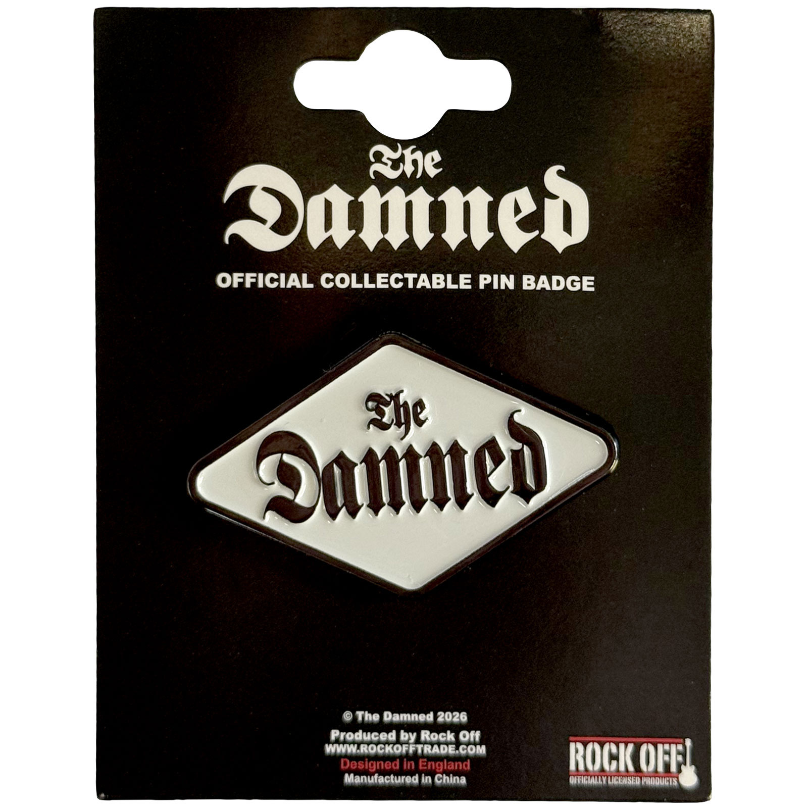 Odznak The Damned - Gothic Logo