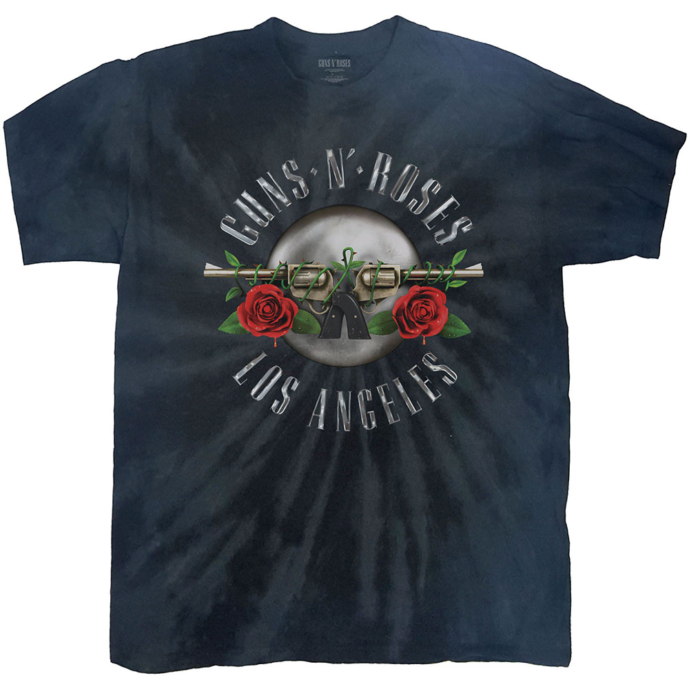 Tričko Guns N’ Roses - Los Angeles, Unisex,Čierna,XXL